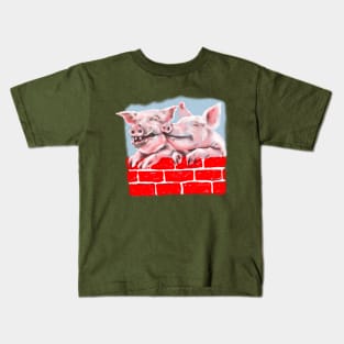 Playful Piggies Kids T-Shirt